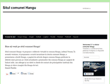Tablet Screenshot of hangu.ro